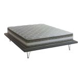 Materasso comfort uniforme prolungato singolo 90x190 in Memory Foam sfoderabile - Assi