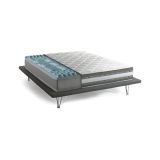 Materasso ergonomico piazza e mezza 120x200 in Memory Foam sfoderabile - Artemio