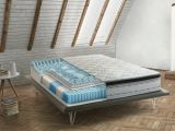 Materasso flessibile singolo 80x200 in Memory Foam sfoderabile - Adrano
