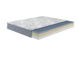 Materasso piazza e mezza Dorado, Materasso Memory Foam Trioform, Materasso ergonomico, Materasso antiacaro e anallergico, 100% Made in Italy, 120x190xh25 cm