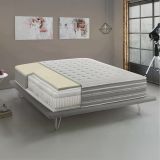 Materasso rivestimento morbido singolo 80x190 in Memory Foam sfoderabile - Agliana