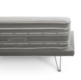Materasso rivestimento morbido singolo 80x190 in Memory Foam sfoderabile - Agliana