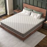 Materasso Singolo Bianco Grado Rigidità 6.5-10 Misura Rete Compatibile 90x200 cm 200x90x21h cm, Singolo Made in Italy - Gaggiano