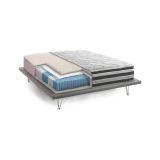 Materasso stabilizzante singolo 80x190 in Memory Foam sfoderabile - Charles