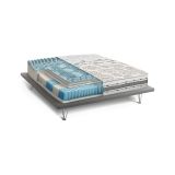 Materasso struttura resistente singolo 80x190 in Memory Foam sfoderabile - Agnosine
