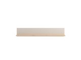 Mensola Beige Marrone Rovere un Ripiano 137.5x19.5x24h cm, Portata Ripiani 5 - Dugenta