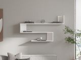Mensola Bianco 3 Ripiani 120x20x71h cm - Deliceto