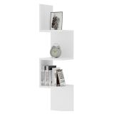 Mensola Bianco 3 Ripiani 25x25x105h cm, - Verretto