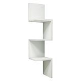 Mensola Bianco 3 Ripiani 25x25x105h cm, - Verretto