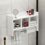 Mensola Bianco 4 Ripiani 64x15x35h cm - Cortale