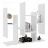 Mensola Bianco 6 Ripiani 70x20x69h cm, - Riva