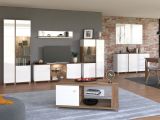 Mensola Bianco Marrone Noce un Ripiano 120x19.5x24h cm, Portata Ripiani 5 - Bellini