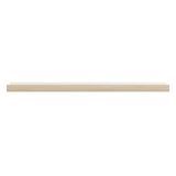 Mensola Bianco Marrone Rovere un Ripiano Sfumatura Colore Struttura Rovere 150x22x24h cm, Colore Struttura Marrone - Ollol