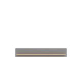 Mensola Grigio Marrone Rovere un Ripiano Dettaglio Geometrico 146x19.5x24h cm, Portata Ripiani 5 - Suelli