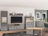 Mensola Grigio Marrone Rovere un Ripiano Dettaglio Geometrico 146x19.5x24h cm, Portata Ripiani 5 - Suelli