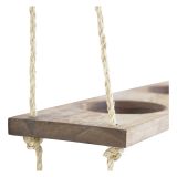 Mensola Marrone Fatto a Mano, in Legno di Abete Marrone 3 Ripiani Fatto a Mano, in Legno di Abete 60x1x13h cm, - Orsago