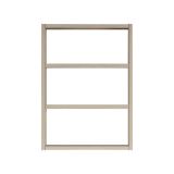 Mensola Marrone Rovere 3 Ripiani Sfumatura Colore Struttura Rovere 43x9x60h cm - Krosa