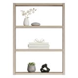 Mensola Marrone Rovere 3 Ripiani Sfumatura Colore Struttura Rovere 43x9x60h cm, - Krosa