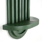 Mensola Verde un Ripiano 20x9x40h cm, - Pernumia