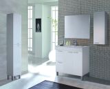Mobile bagno 2 cassetti 80x80x45h cm bianco lucido - Aracth
