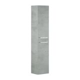 Mobile colonna sospesa 2 ante 30x150h cm cemento - Notte