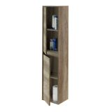 Mobile colonna sospeso 2 ante 30x140h cm quercia - Aladin