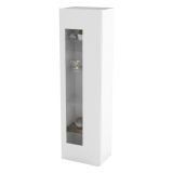 Mobile colonna vetrina 45x34x162h cm bianco lucido - Adatka