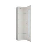 Mobile colonna vetrina 45x34x162h cm bianco lucido - Adatka