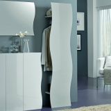 Mobile da ingresso a muro bianco lucido 40x186h cm - Alilia