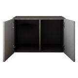 Mobile da Ingresso Grigio 2 Paia con Scarpiera 63x35x41h cm, 2 Ante - Scorrano