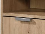 Mobile da Ingresso Marrone Rovere Nodi Grigio Specchio Incluso 4 Ripiani 100x29x191.5h cm, Appendiabiti - Tonengo