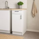 Mobile dispensa 40x90h cm bianco e rovere - Orvia