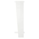 Mobile ingresso a muro moderno bianco lucido 50x200h cm - Allinko