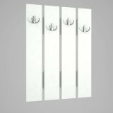 Mobile ingresso sospeso bianco 64x80h cm - Joachim