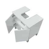 Mobile lavabo 2 ante 60x40x63h cm bianco lucido - Jerome