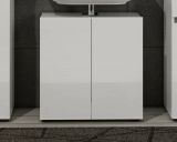 Mobile lavandino 2 ante 60x34x62h cm bianco lucido - Vione