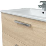 Mobile lavandino 2 cassetti 80x45x50h cm rovere - Felix