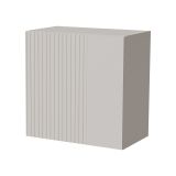 Mobile Pensile Beige un Ripiano Modulabile 49.9x50h cm, Apertura Push Pull - Fonteno
