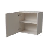 Mobile Pensile Beige un Ripiano Modulabile 49.9x50h cm, Apertura Push Pull - Sparone