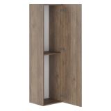 Mobile Pensile Marrone Noce Modulabile un Ripiano 150x40h cm, Un'anta - Laghetto