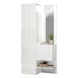 Mobile per ingresso 2 ante bianco 90x190h cm - Bauladu