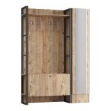Mobile per ingresso 2 ante quercia 125x180h cm - Damasco