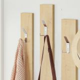 Mobile per ingresso sospeso 2 ante bianco e rovere 137x54h cm - Ascari