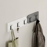 Mobile per ingresso sospeso 3 ante grigio e bianco 104x52h cm - Riga