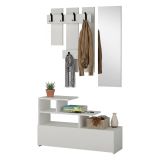 Mobile per ingresso sospeso bianco 30x99h cm - Gert