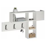 Mobile per ingresso sospeso bianco 99x61h cm - Yagi