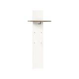 Mobile per ingresso sospeso bianco lucido e acero 50x140h cm - Etesia
