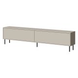 Mobile Porta tv Beige un Ripiano 2 Ante 200x30x46h cm, un Vano - Vesuviana