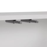 Mobile Porta tv Bianco 4 Ante 2 Vani 180x32x45h cm, Apertura a Ribalta - Noma