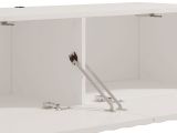 Mobile Porta tv Bianco Crema Beige un Ripiano 2 Ante 128x42x32h cm, 2 Vani - Vetto